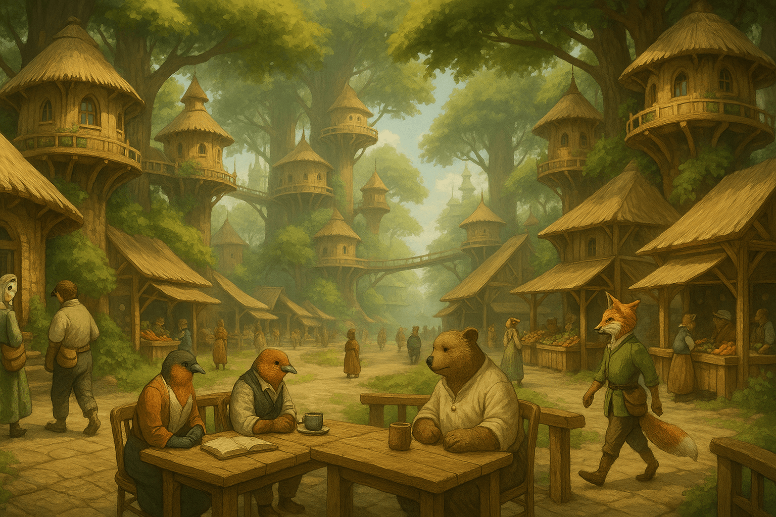 Canopy city in Critterdom