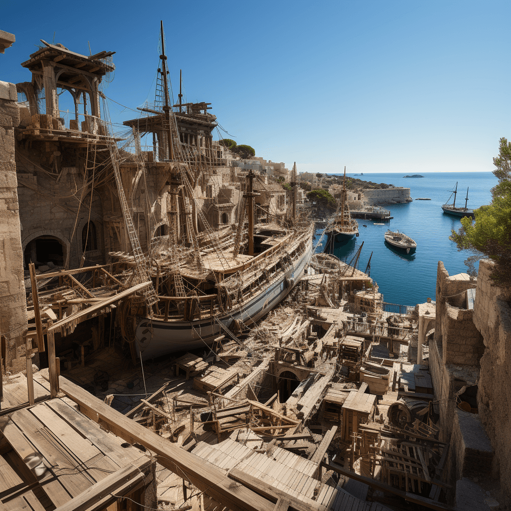 The Azurea Shipyard