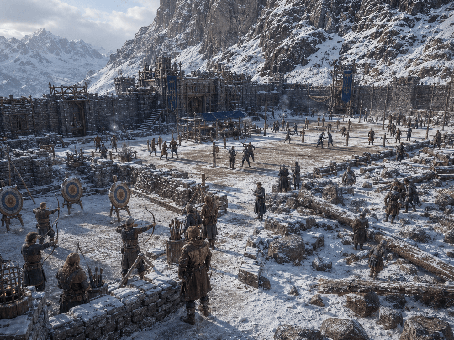 The Frostcrest Training Grounds