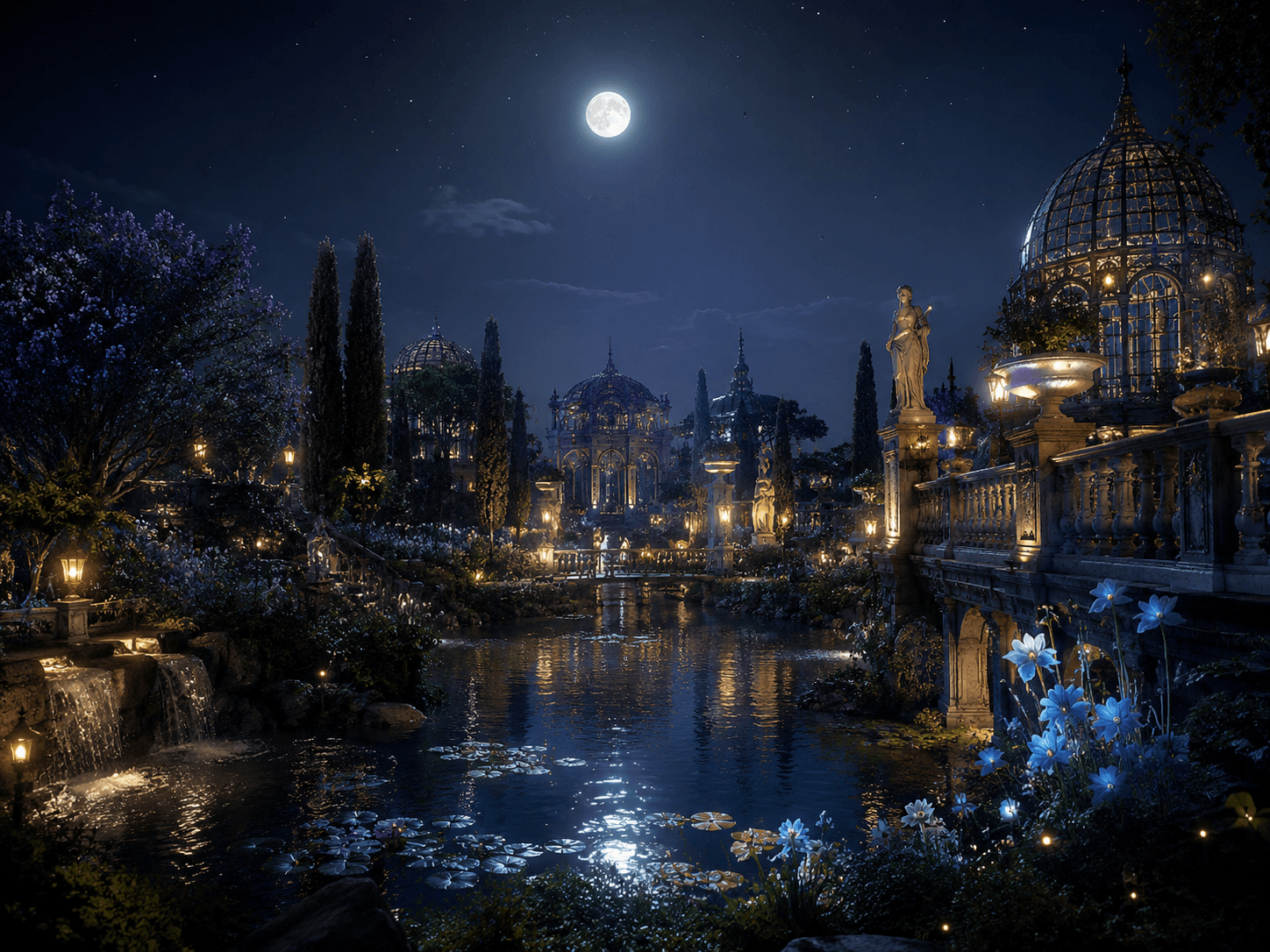 Moonlit Gardens