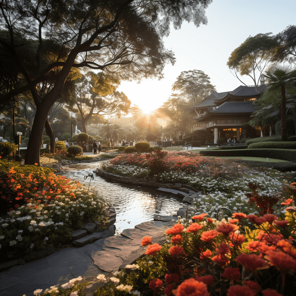 The Sunlit Gardens